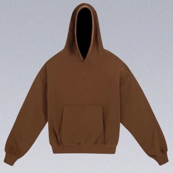 Yeezy Other - Yeezy x GAP Double Layer Hoodie Pullover in Brown Size Men's Medium